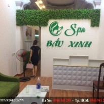 Thiết kế spa Bầu Xinh của chị Trang tại Phú Thọ